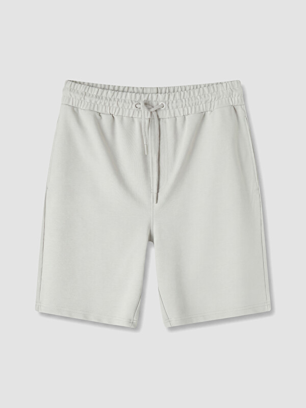 LCWAIKIKI Classic Man Grey Shorts