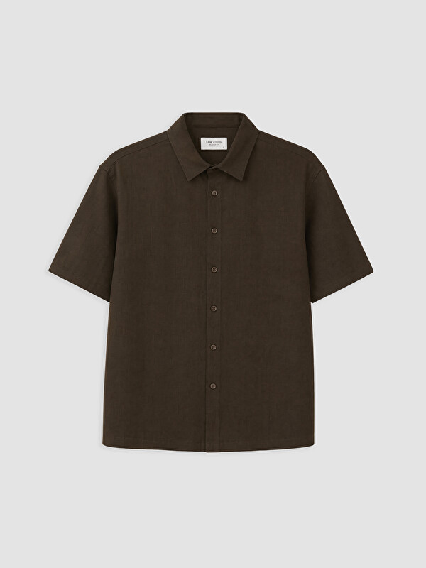 LCW Vision Regular Fit Armürlü Erkek Gömlek