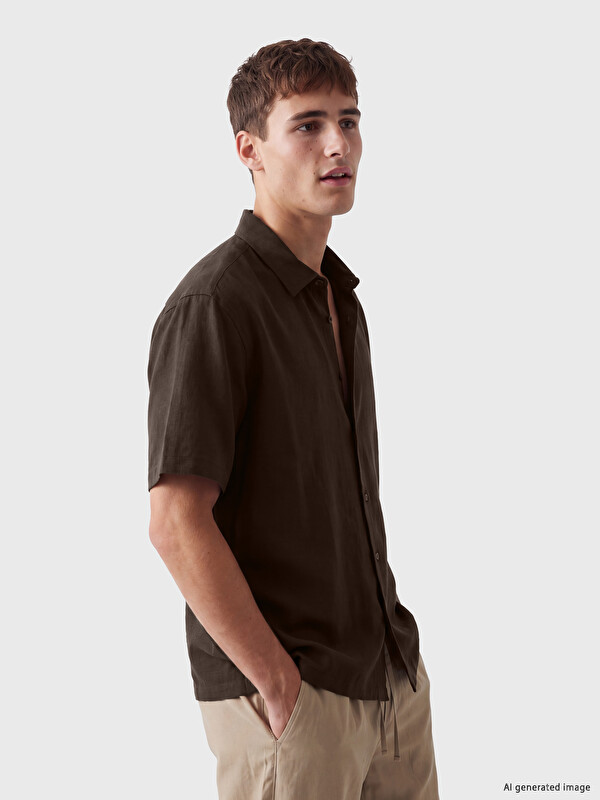 LCW Vision Regular Fit Armürlü Erkek Gömlek