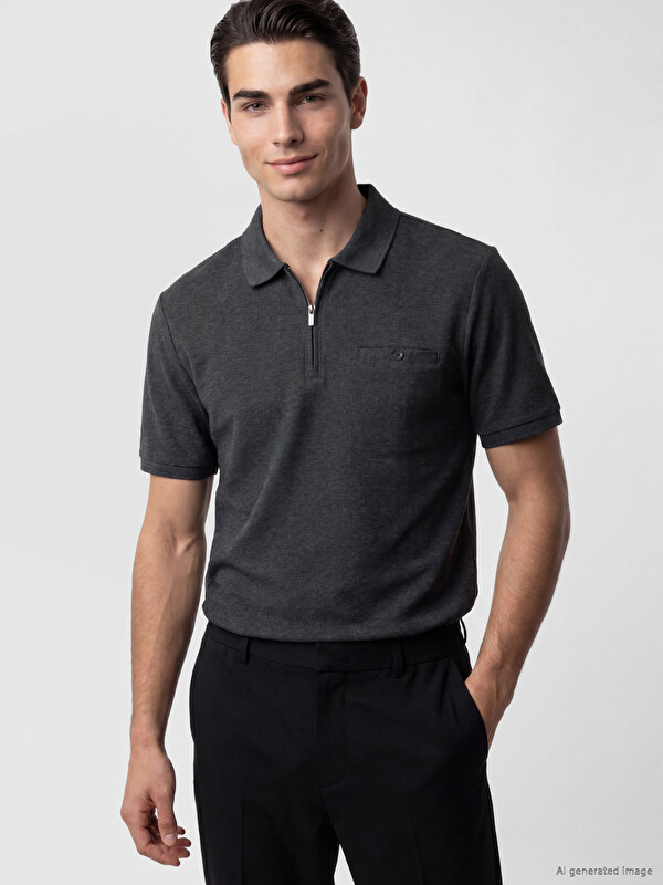 LCWAIKIKI Classic Polo Yaka Erkek Tişört
