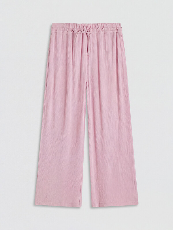 LCW Kids Girls' Wide Leg Trousers