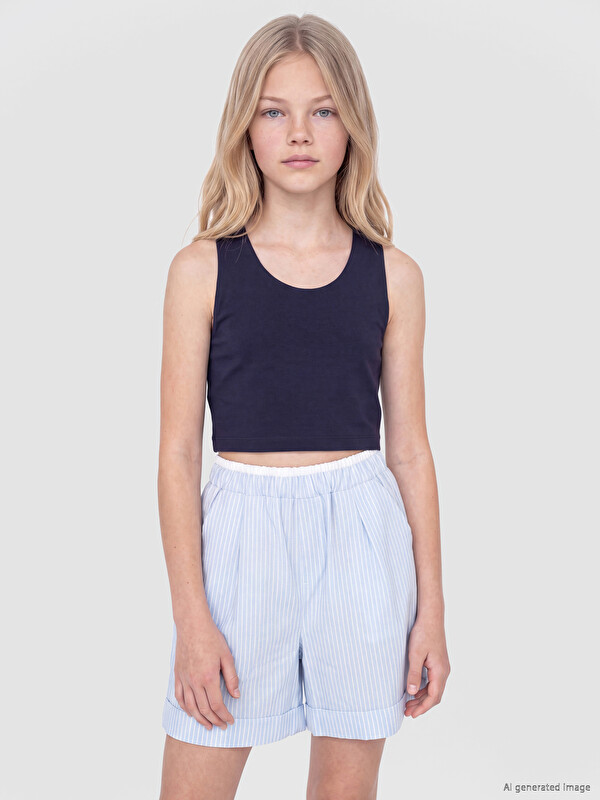 LCW Kids U Neck Girls' Tank Top