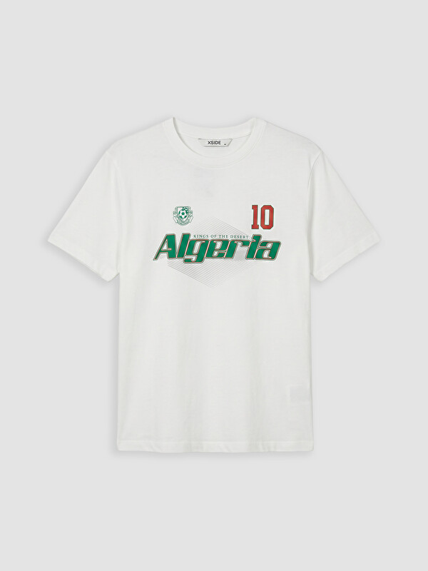 XSIDE Man White T-Shirt