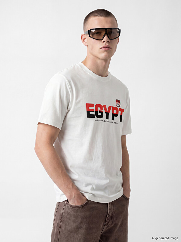 XSIDE Crew Neck Egypt Printed Men's T-Shirt