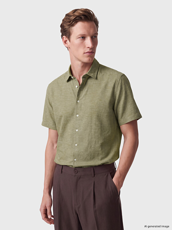 SOUTHBLUE Loose Fit Erkek Gömlek