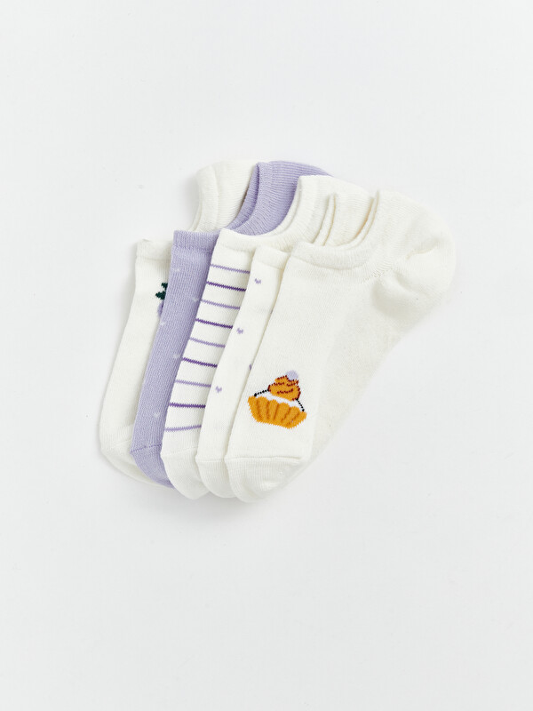 LCW DREAM Woman Ecru Trainer Socks
