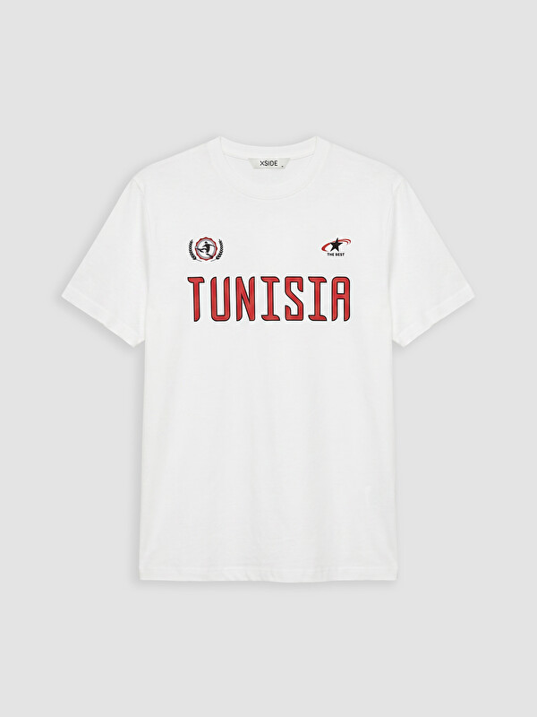 XSIDE Man White T-Shirt
