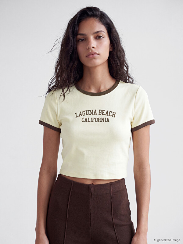 XSIDE Laguna Beach Printed Women's Crop