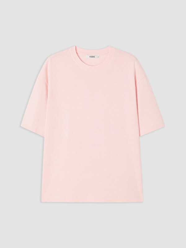 XSIDE Oversize %100 Pamuklu Kadın Tişört