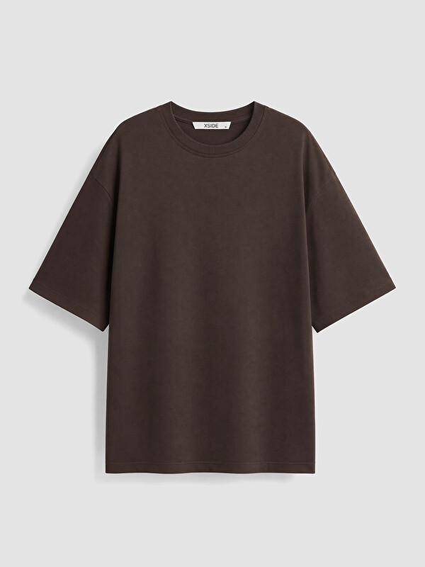XSIDE Oversize %100 Pamuklu Kadın Tişört