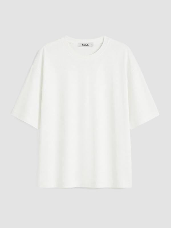 XSIDE Oversize %100 Pamuklu Kadın Tişört