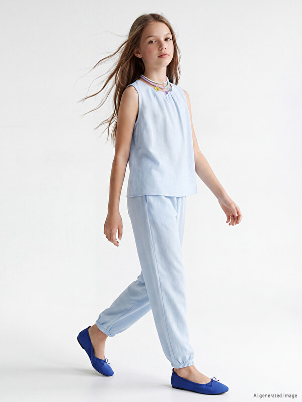 LCW Kids Kız Çocuk Jogger Pantolon