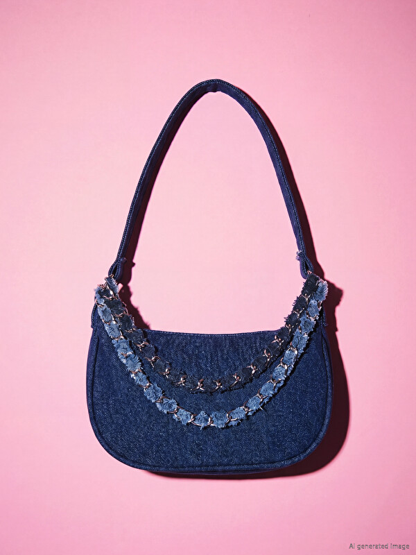 LCW ACCESSORIES Ženska Torba na Rame sa Detaljima Lanca