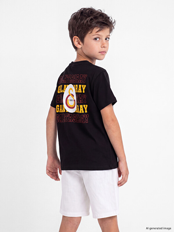 LCW Kids Galatasaray Lisanslı Erkek Çocuk Tişört