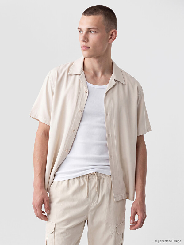 XSIDE Regular Fit Erkek Dokulu Gömlek