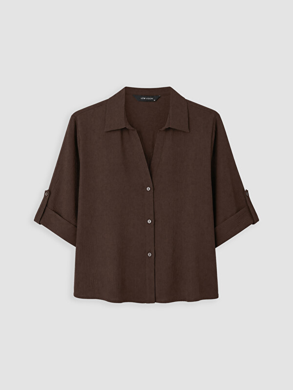 LCW Vision Oversize Kadın Gömlek