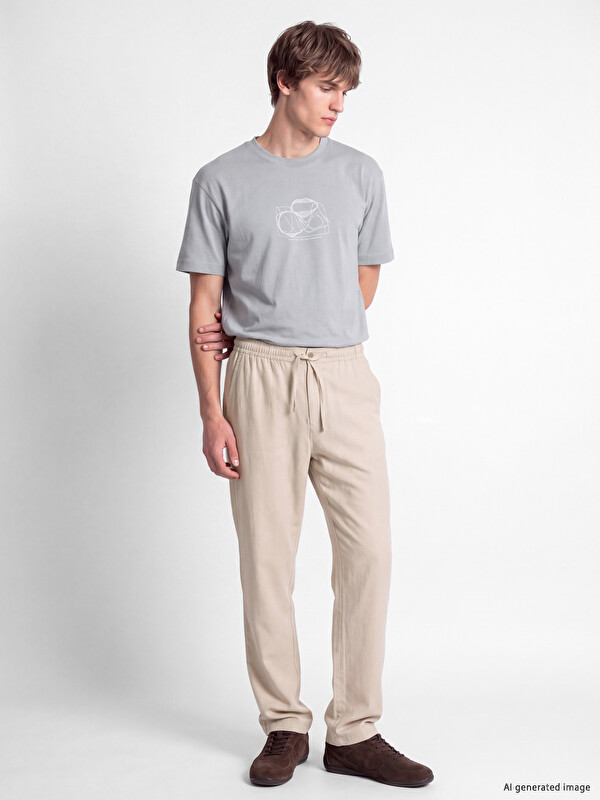 XSIDE Relax Fit Gabardin Erkek Pantolon