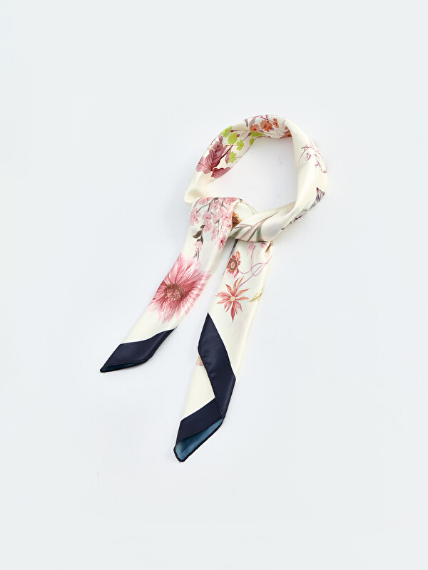 LCW ACCESSORIES ყვავილოვანი ნიმუშიანი ქალის შარფი