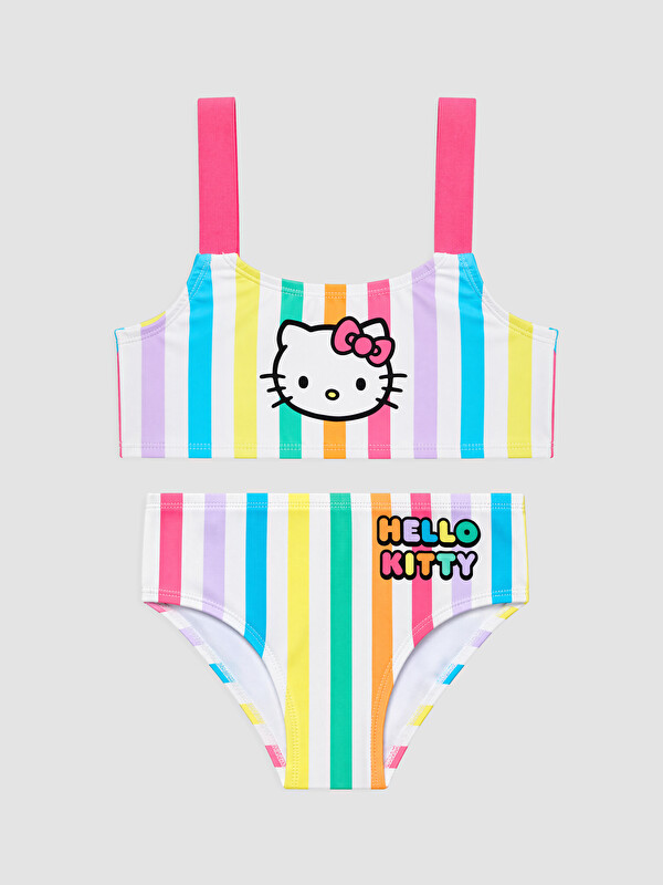 LCW Kids hello kitty принтті қыздарға арналған бикини