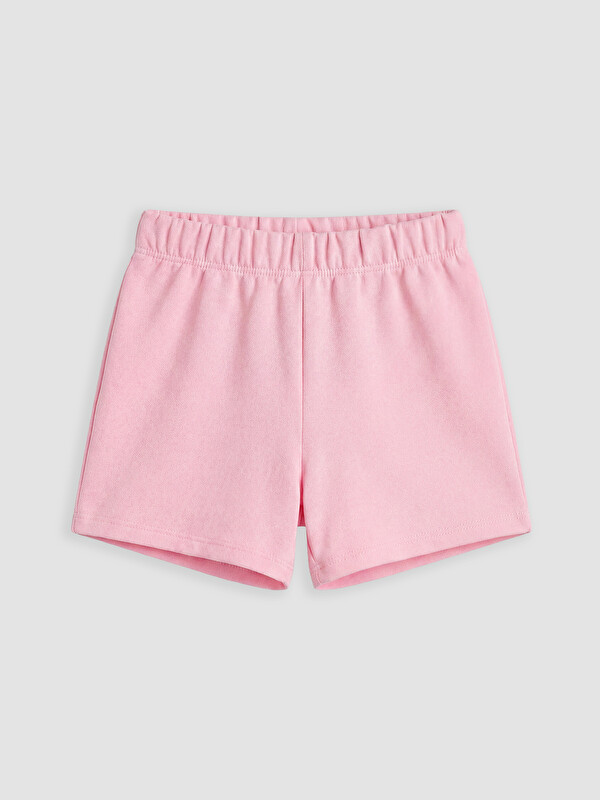 LCW Kids Beli Lastikli Kız Çocuk Şort