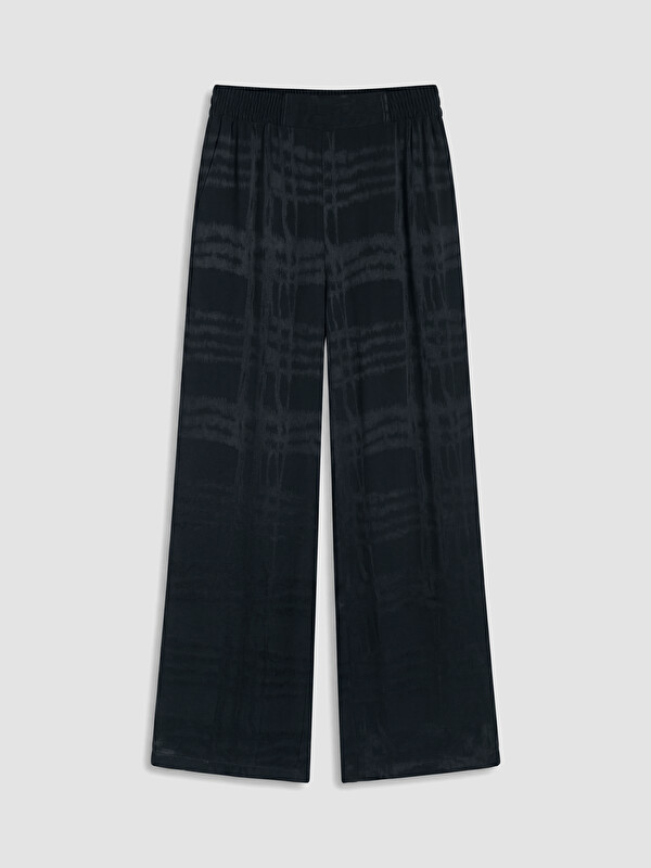 LCW EVERYDAY Loose Fit Ekose Kadın Pantolon