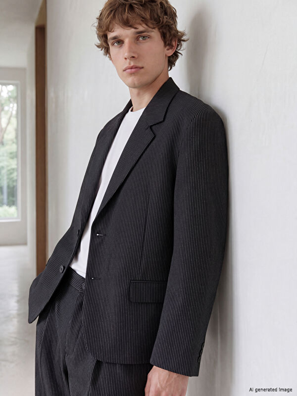 LCW Vision Regular Fit Erkek Blazer Ceket