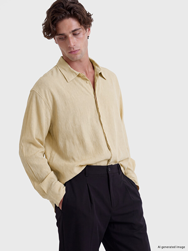 LCW Vision Regular Fit Erkek Gömlek