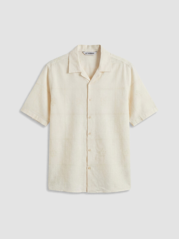 LCW Vision Regular Fit Desenli Erkek Gömlek