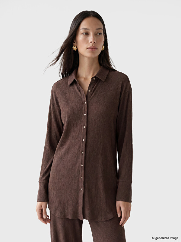 LCW EVERYDAY Oversize Kadın Gömlek Tunik