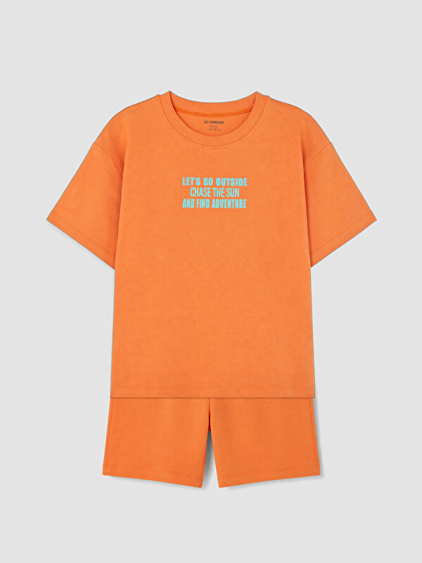LCW Kids Baskılı Erkek Çocuk Takım