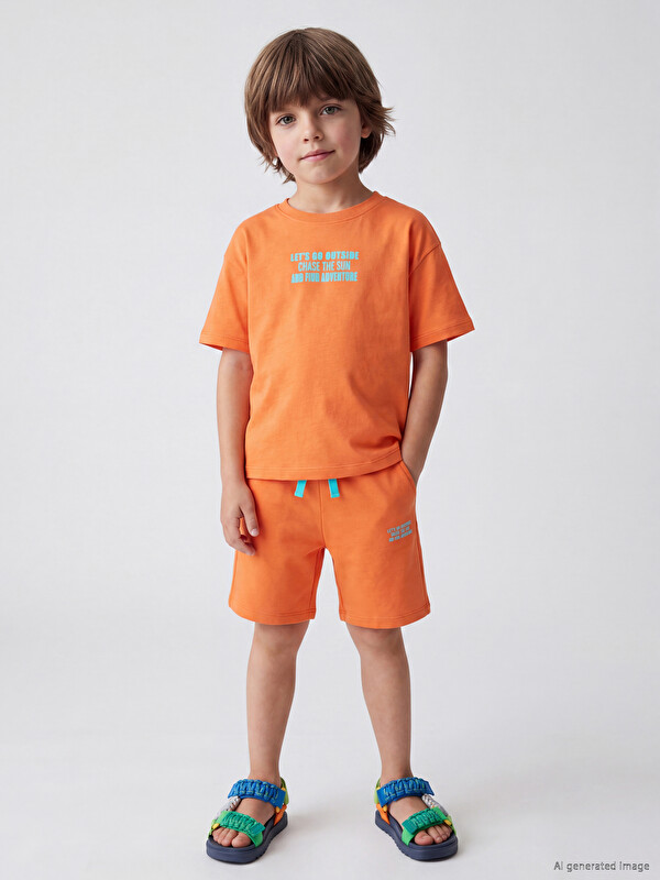 LCW Kids Printed Boys' Set