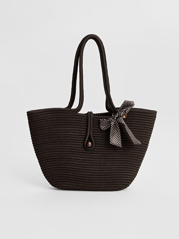 LCW ACCESSORIES Fiyonk Detaylı Kadın Omuz Çantası