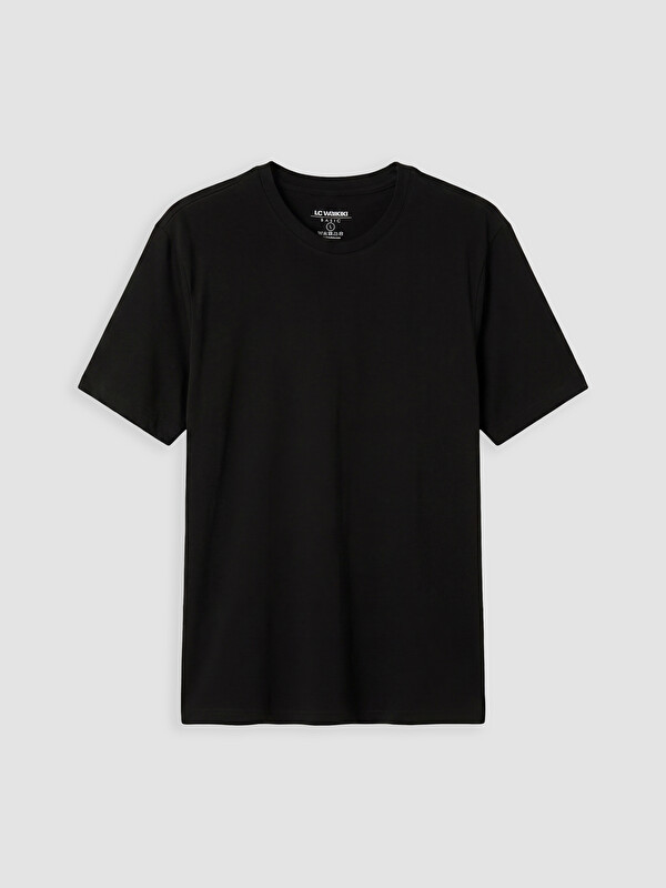 LCWAIKIKI Classic Regular Fit %100 Pamuk Basic Erkek Tişört 3'lü