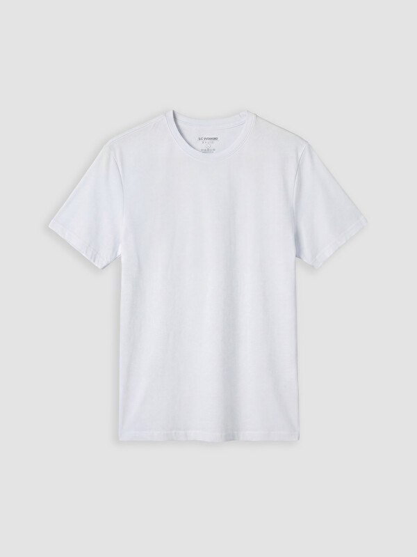LCWAIKIKI Classic Regular Fit %100 Pamuk Basic Erkek Tişört 3'lü
