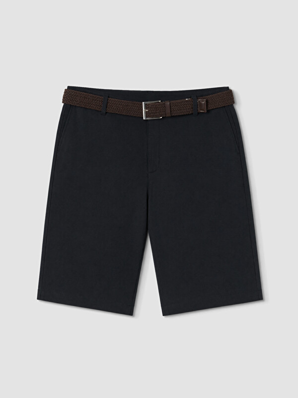 SOUTHBLUE Regular Fit Kemerli Erkek Şort