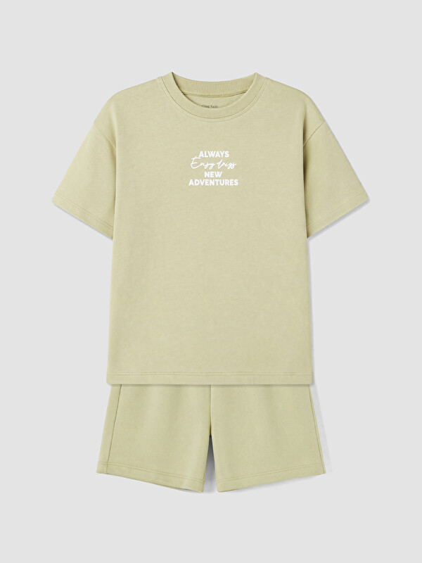 LCW Kids Baskılı Erkek Çocuk Takım