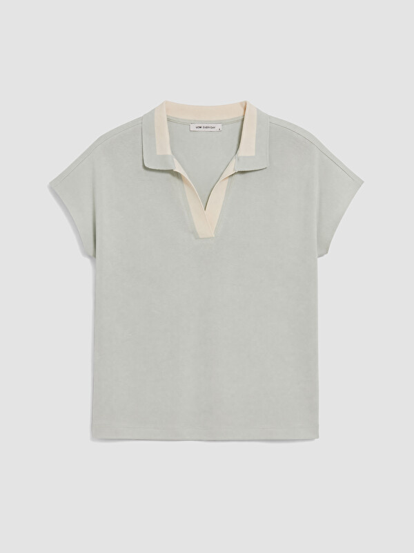LCW EVERYDAY Polo Yaka Kadın Tişört