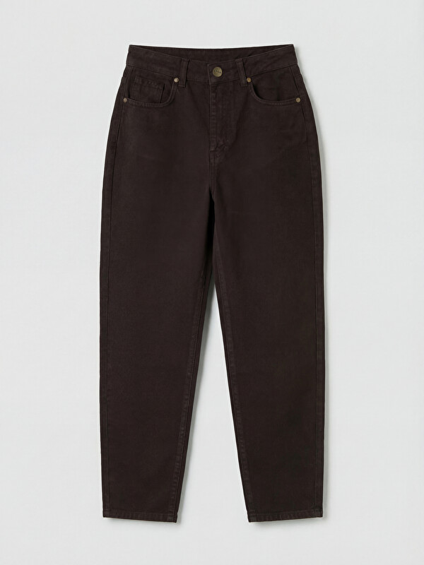 LCWAIKIKI Curve Mom Fit Kadın Jean Pantolon