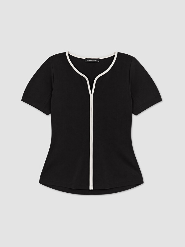 LCW EVERYDAY Peplum Bluza sa Okovratnikom sa Izrezom