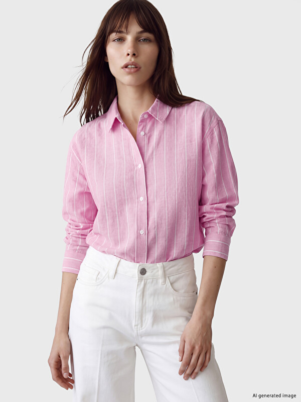 LCW Vision Chemise Femme Rayée
