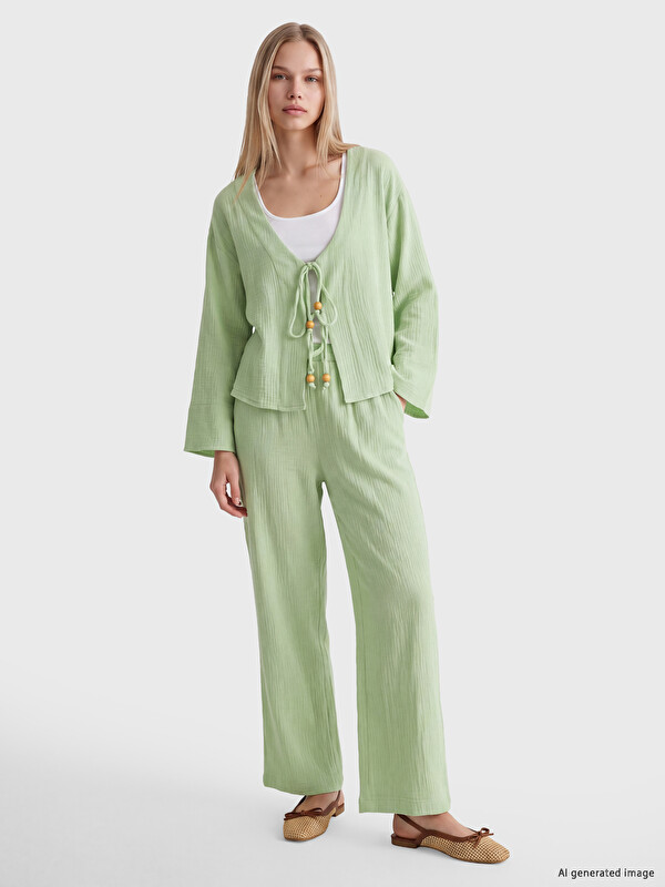 LCW Vision Elastic Waist Women's Trousers