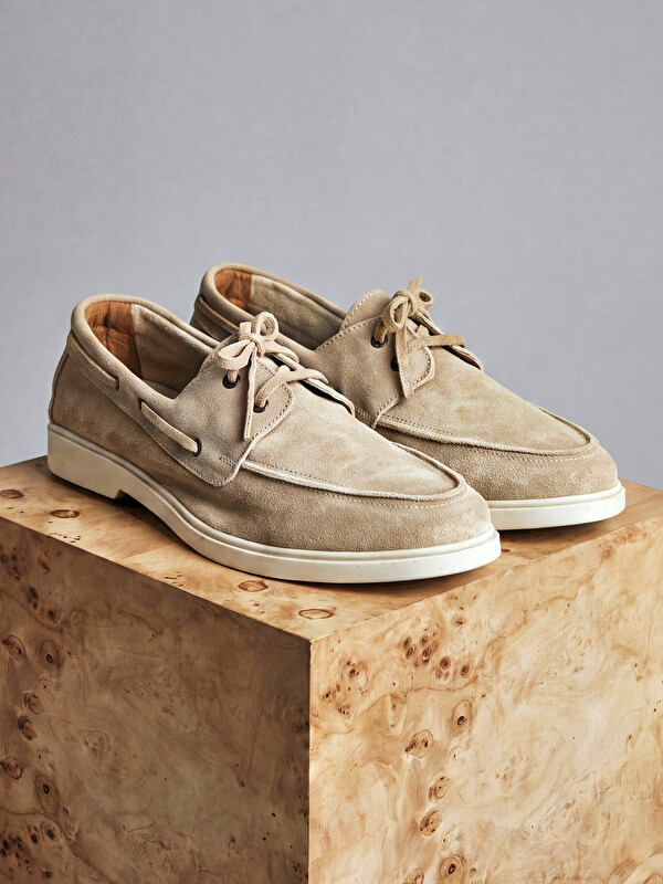LCW STEPS Bağcıklı Süet Erkek Loafer