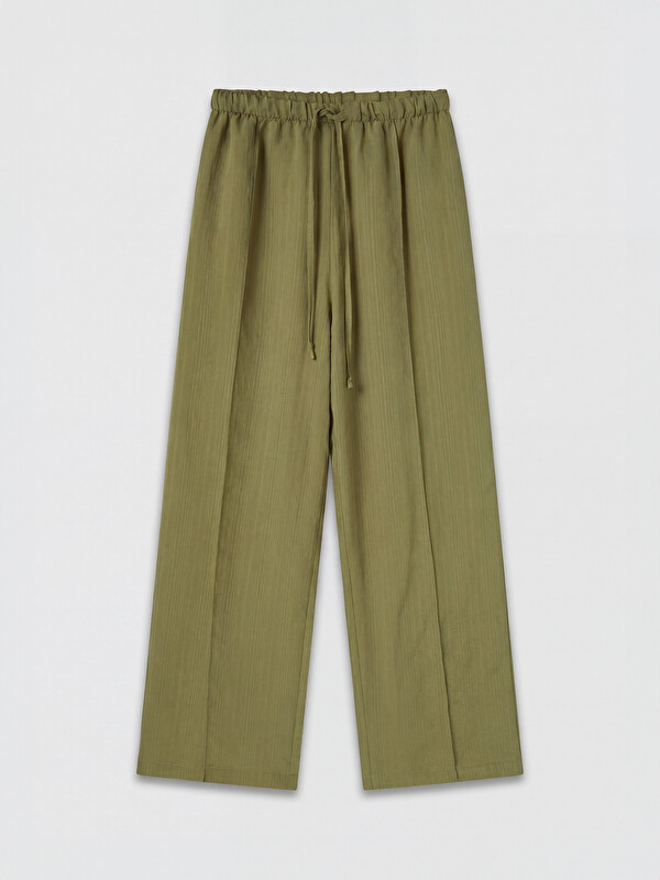 LCW Modest Beli Lastikli Modal Karışımlı Kadın Pantolon