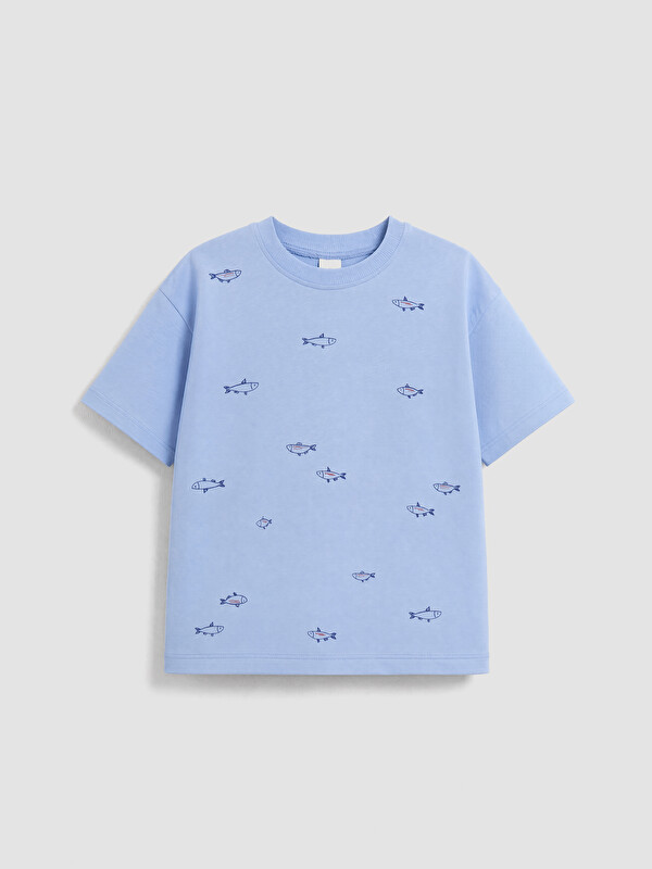 LCW Kids Boy Blue T-Shirt
