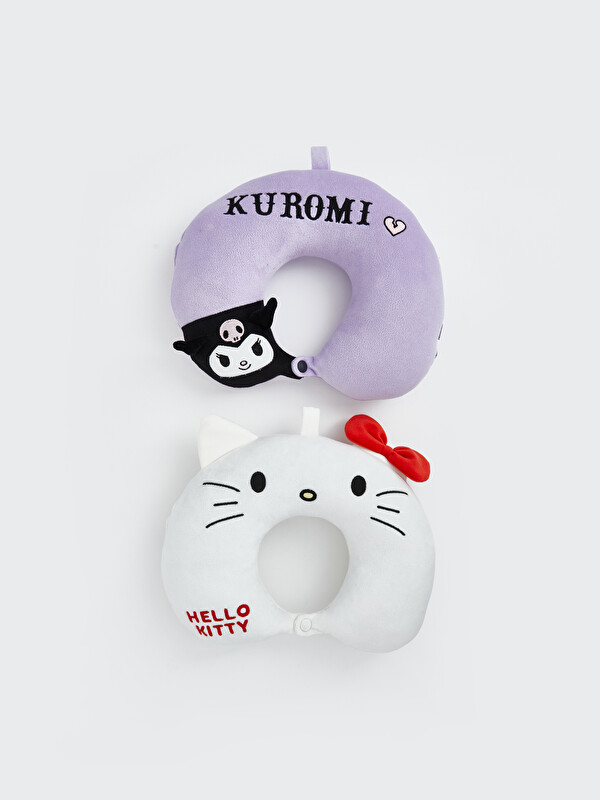 LCW JOY 2'li Hello Kitty ve Kuromi Lisanslı Boyun Yastığı