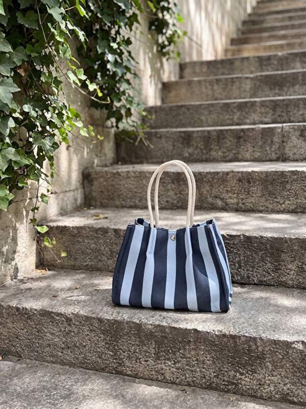 LCW ACCESSORIES Striped Girls' Handbag