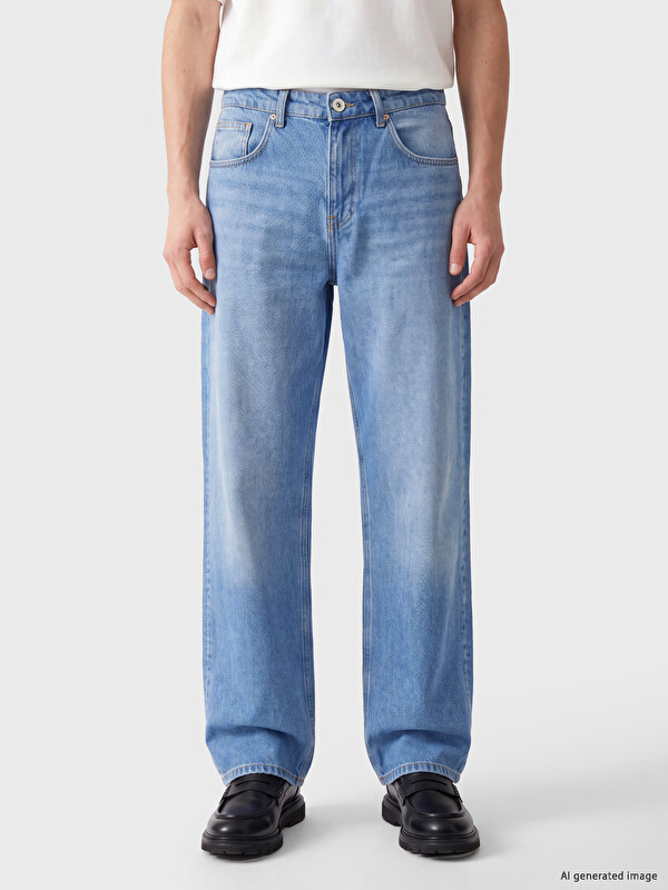 XSIDE 710 Loose Fit Erkek Jean Pantolon