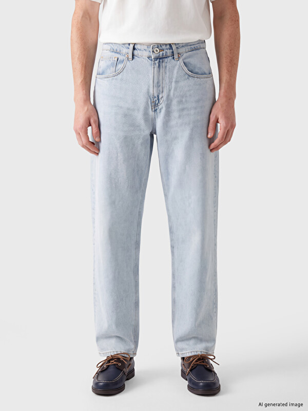 XSIDE 710 Loose Fit Erkek Jean Pantolon
