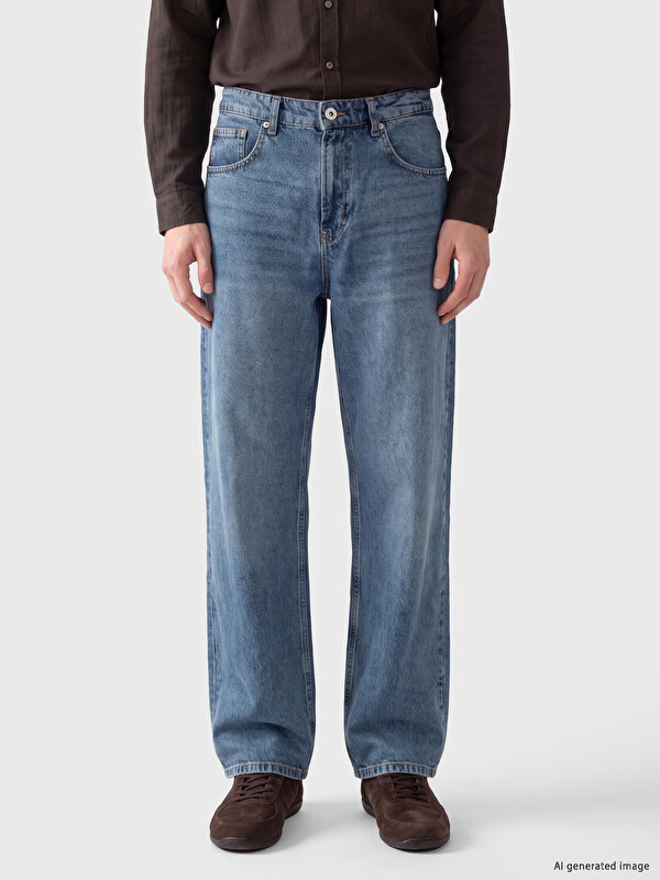 XSIDE 710 Loose Fit muške farmerke