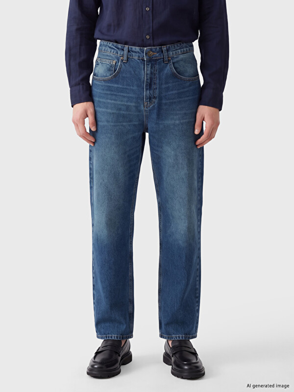 XSIDE 710 Loose Fit Erkek Jean Pantolon